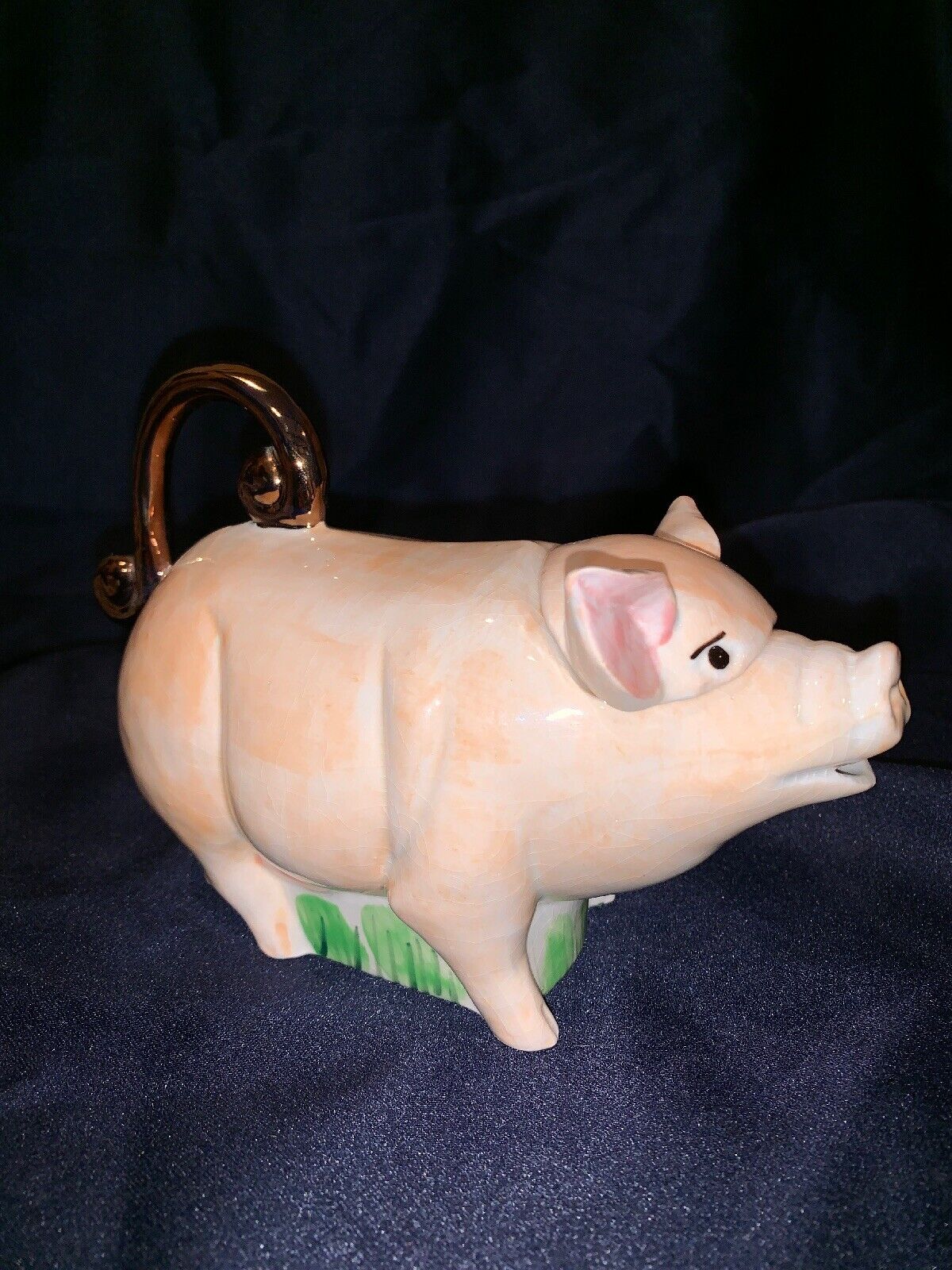 Andy Titcomb 1998 Pig Teapot Made in England