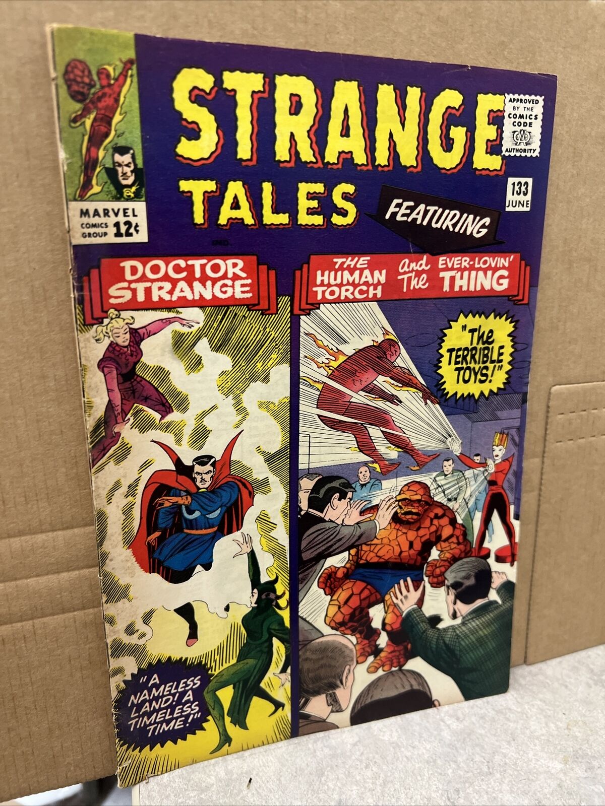 Strange Tales #133 Marvel ⋅ 1965 1st appearance shazana (New Silver Age Col)