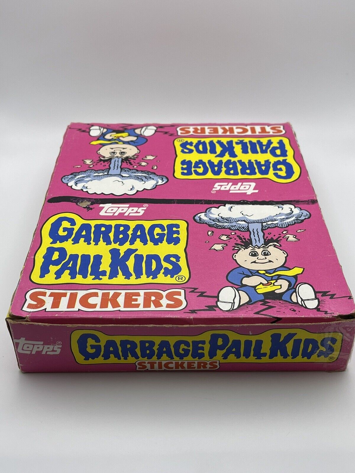 1986 Topps Garbage Pail Kids OS4 Complete Rack Pack Box 24 Factory Sealed Packs