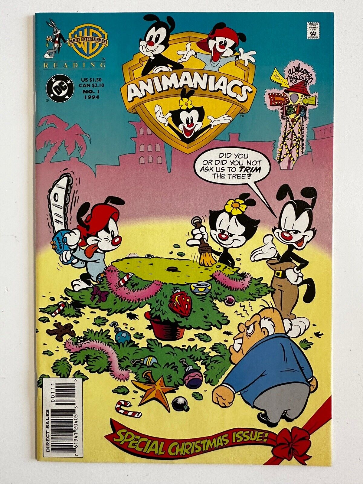 Animaniacs: Christmas Special #1 NM (1994 DC Comics)