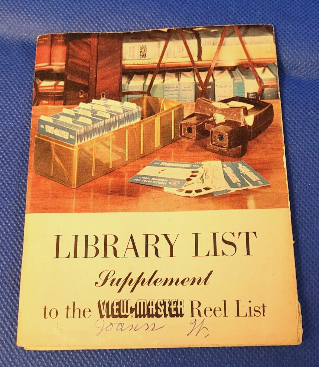 Sawyer's Library List Supplement to the view-master Reel List December 1955