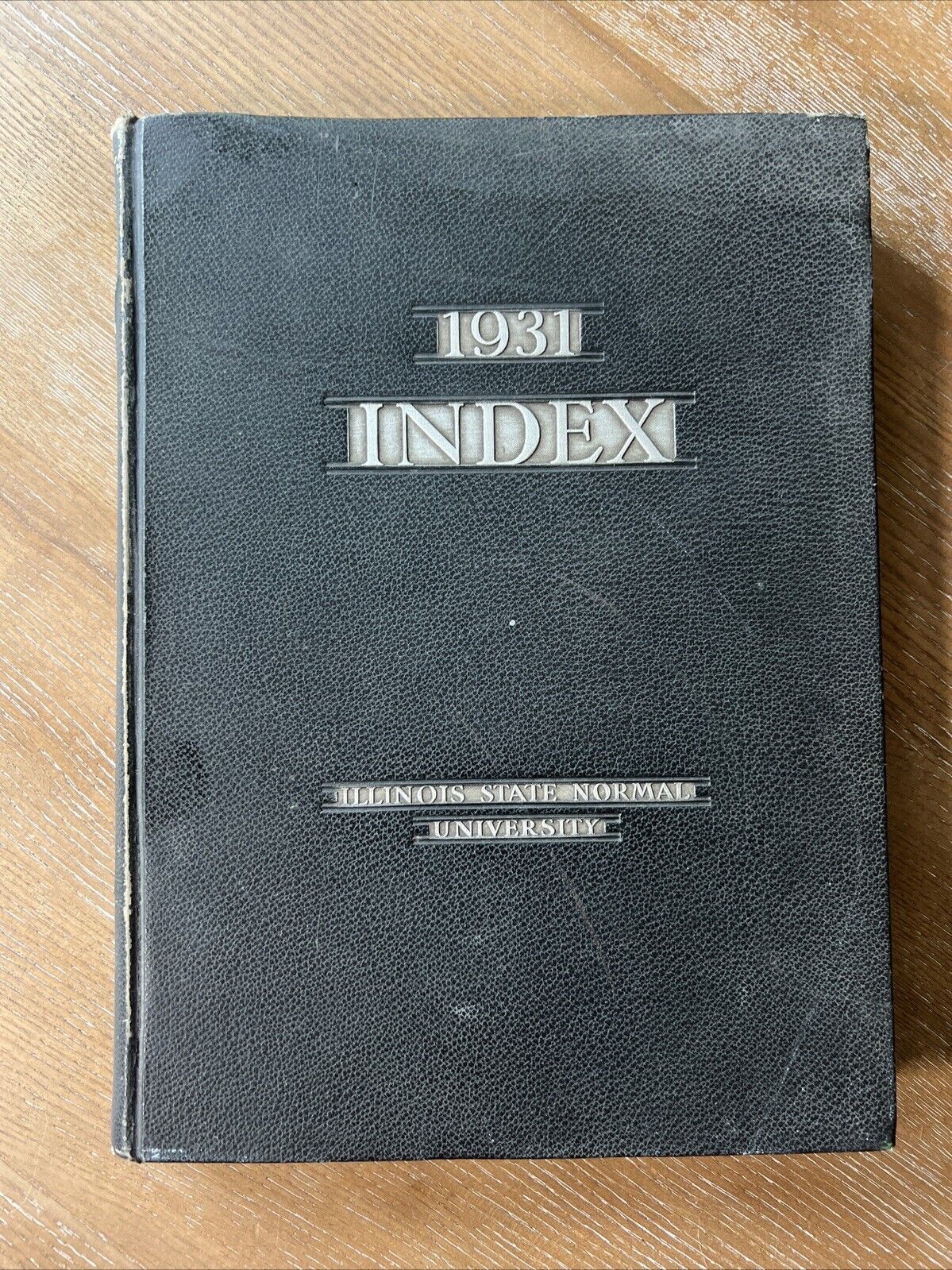 Vintage 1931 Illinois State University ISU Yearbook - Index - Redbirds - Vol 41