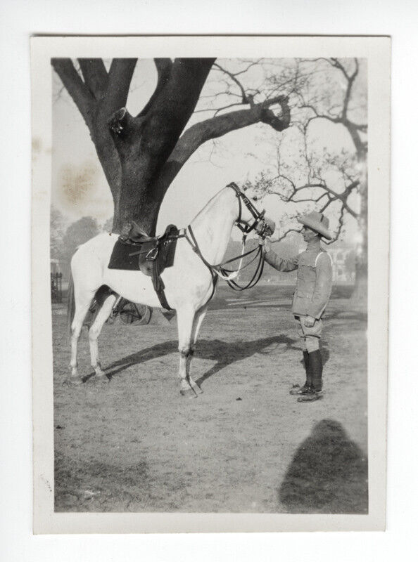 Calcutta Light Horse. Soldier. 1932 India. Vintage Photo G1341