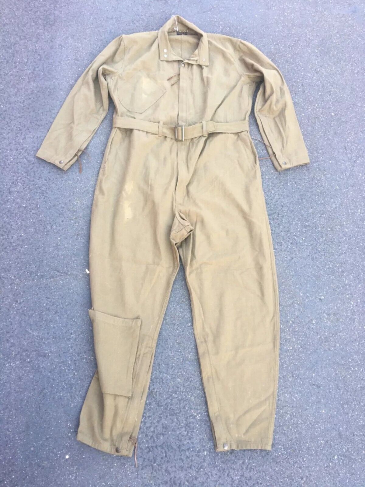 WWII USAAF A-4 Flight Flying Suit Rare Size 46 Military 1940s