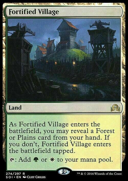 Fortified Village ~ Shadows over Innistrad [ Excellent ] [ Magic MTG ]