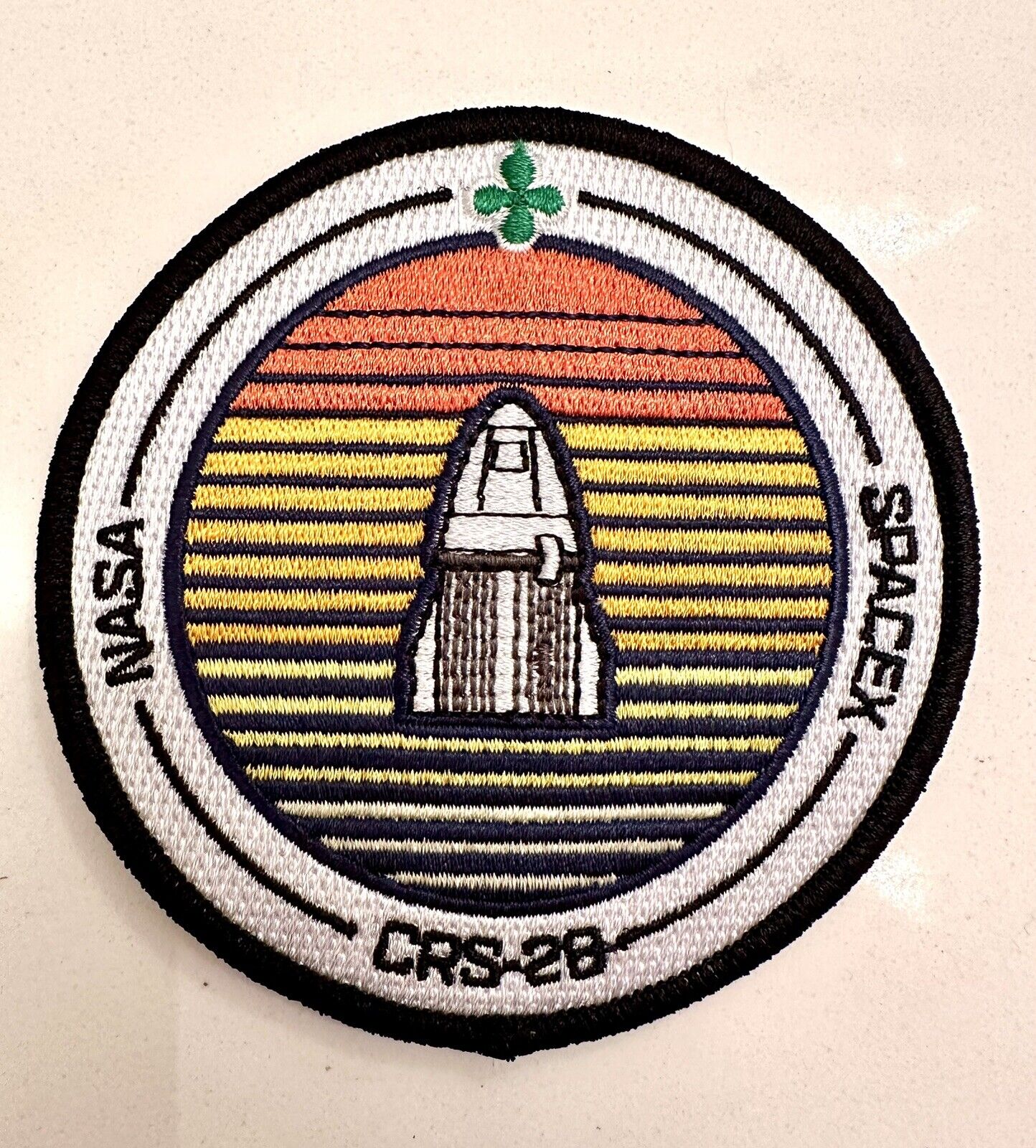 Original SPACEX CRS-26 DRAGON ISS RESUPPLY MISSION PATCH 3” NASA FALCON 9