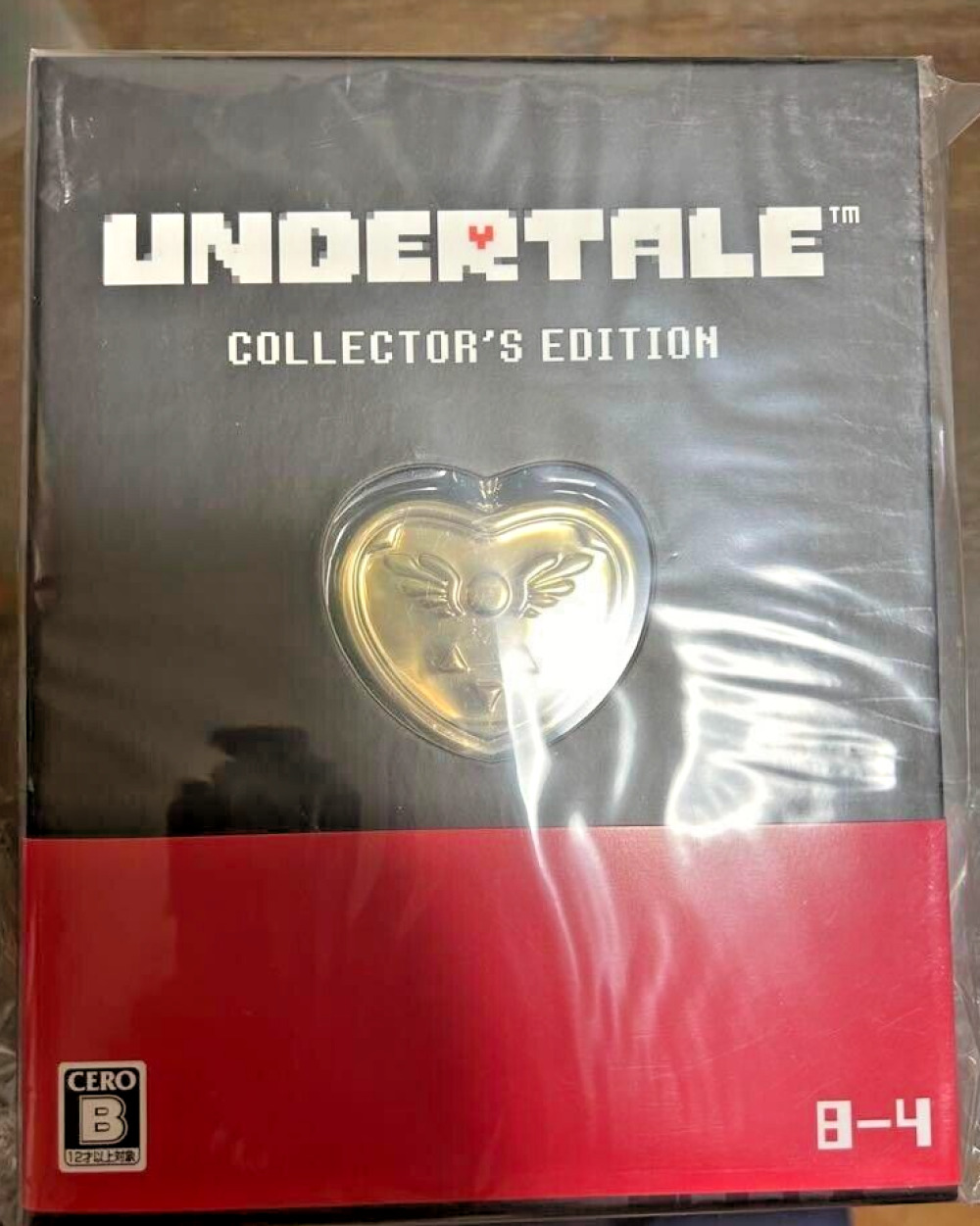 Nintendo Switch Undertale Collector\'s Edition CD Booklet Music Box Locket NEW