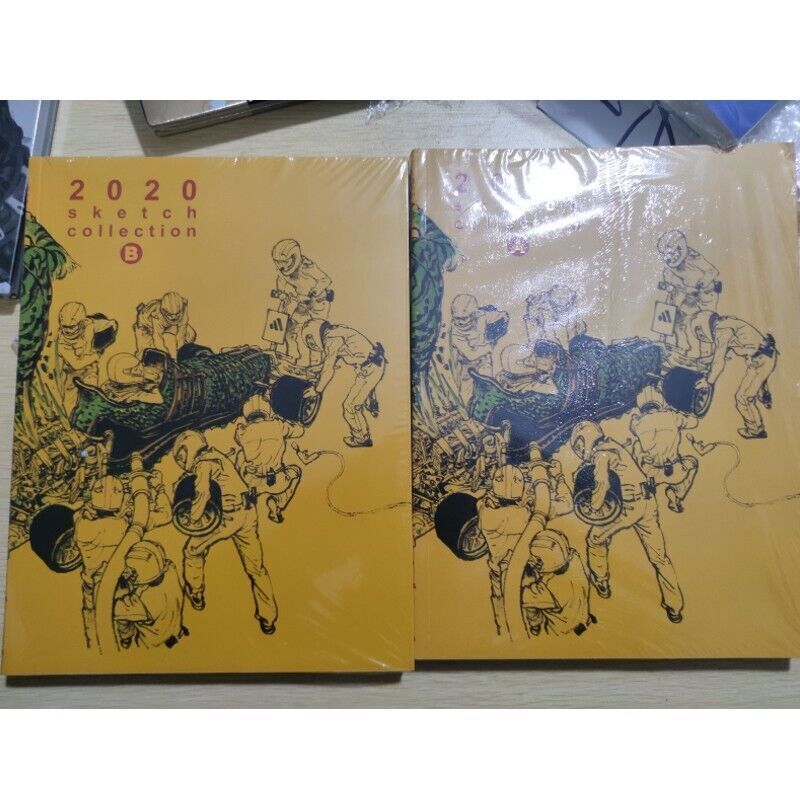 Kim Jung Gi Sketch Book Collection 2020 Sketchbook Drawing Manuscript (Vol A&B)