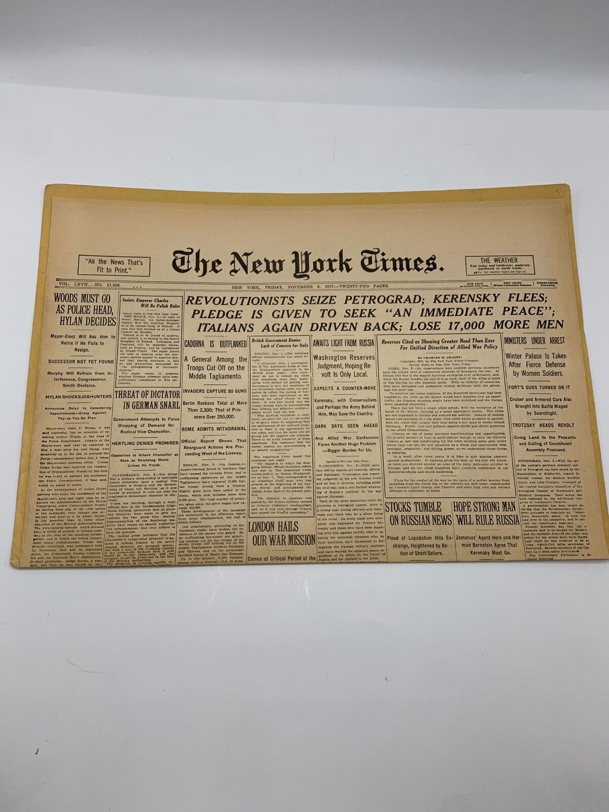 1876 New York Times Authentic Reproductions 3rd In Series Headlines in History