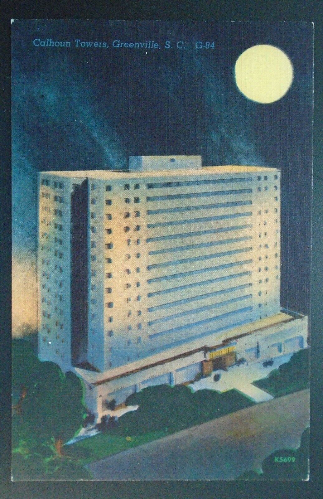 1940s Calhoun Towers, Apartment Hotel, Greenville, SC 