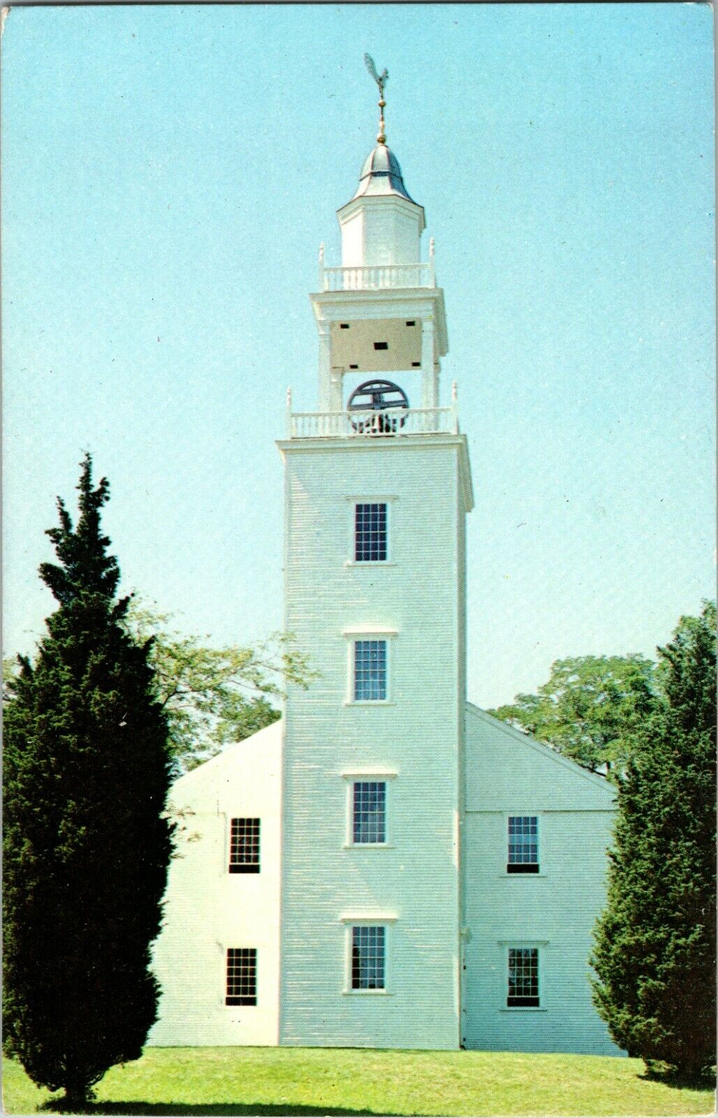Postcard MA - Meeting House - West Parish Congressional Church - Cape Cod, MA