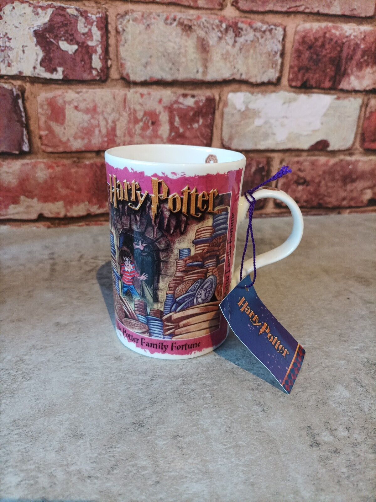 Bnwt Harry Potter Mug The Potter Family Fortune Gringotts 2001 Churchill 