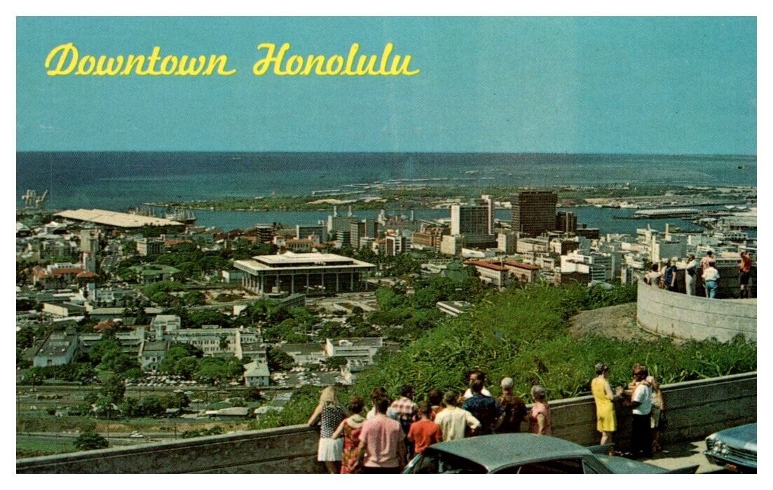 DOWNTOWN Honolulu, HAWAII HI - Postcard