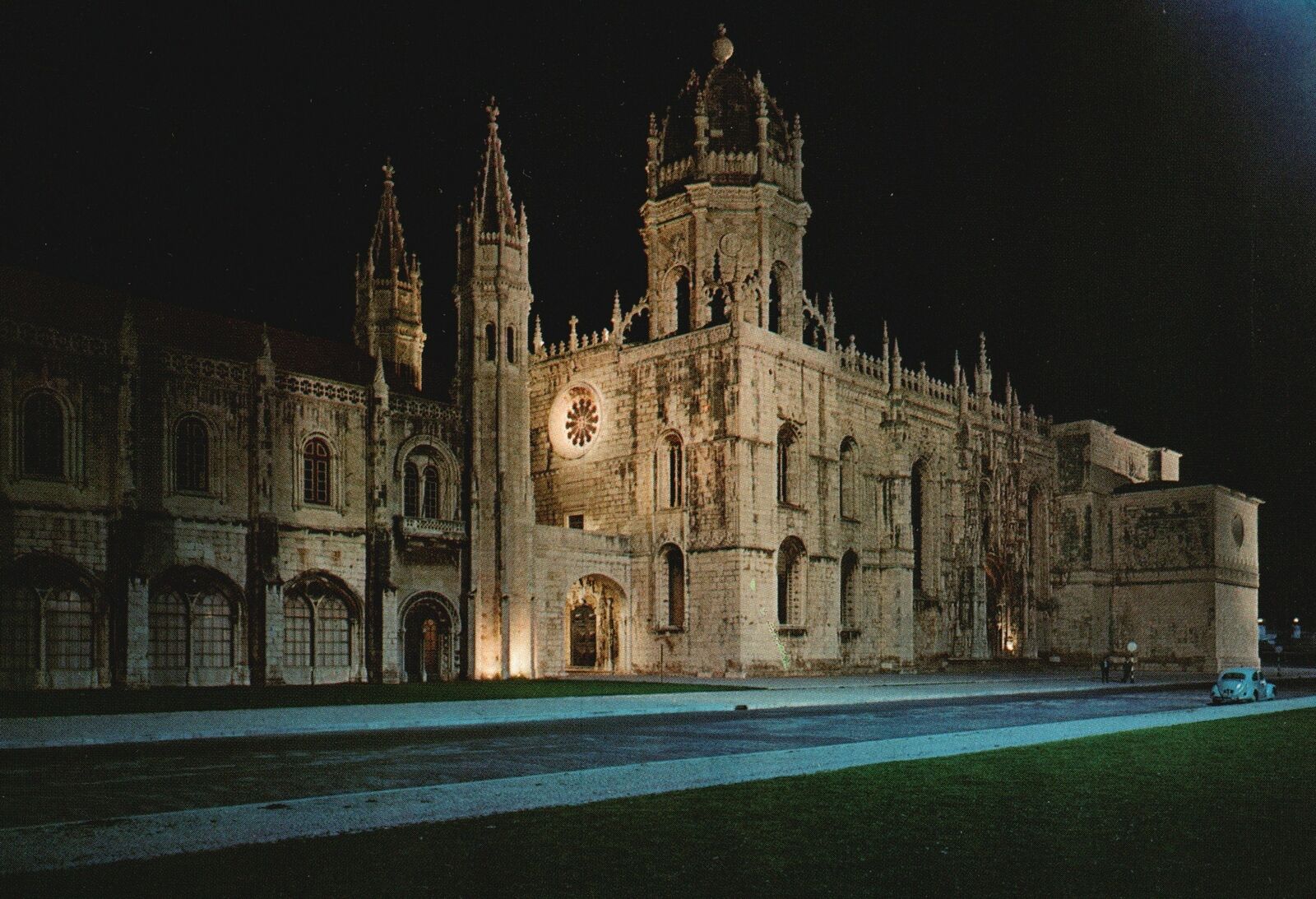 Postcard Jeronimos Monastery Saint Jerome Hieronymites Monastery Lisbon Portugal