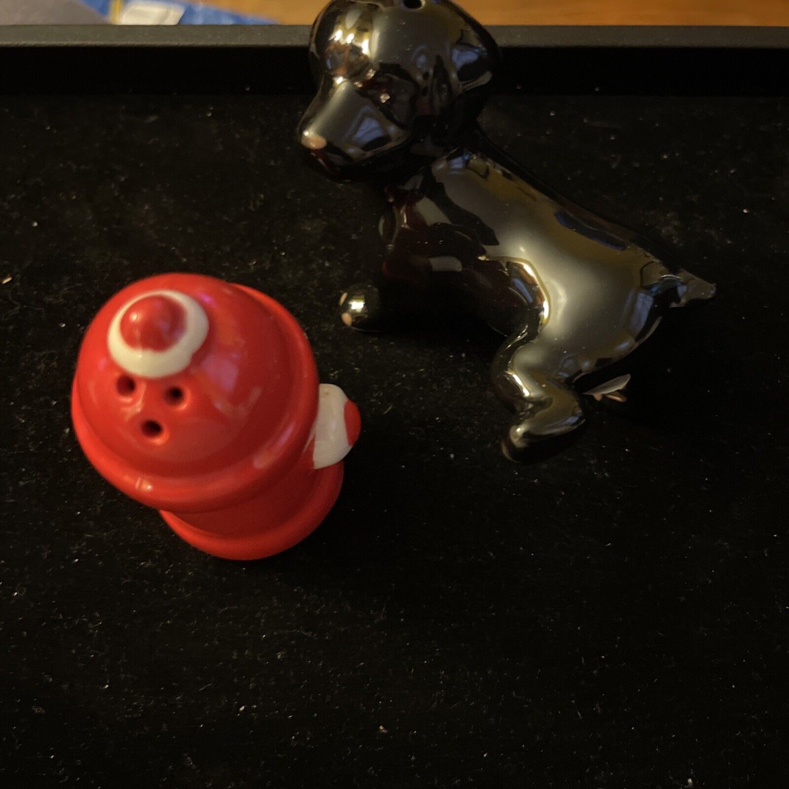 Pier 1 Imports Whimsical DOG & FIRE HYDRANT “Salt and Pepper Shakers