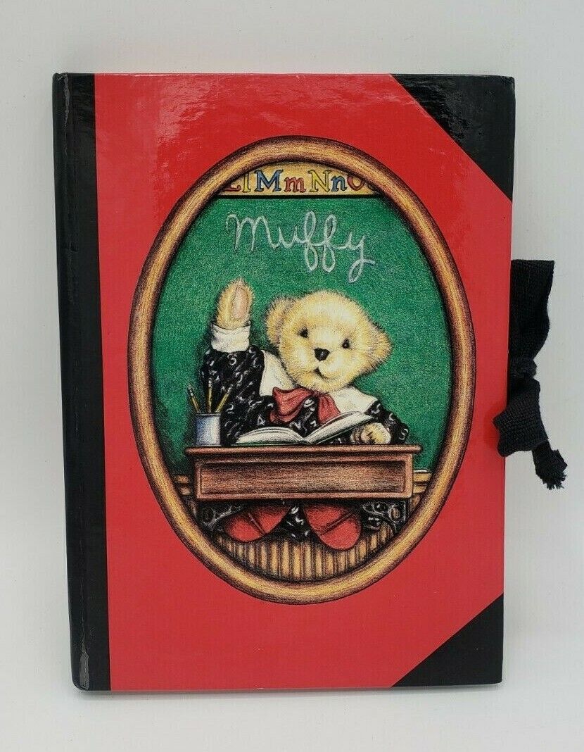 Muffy Vanderbear School Book Journal Notebook North American Bear 1990 (V-1)