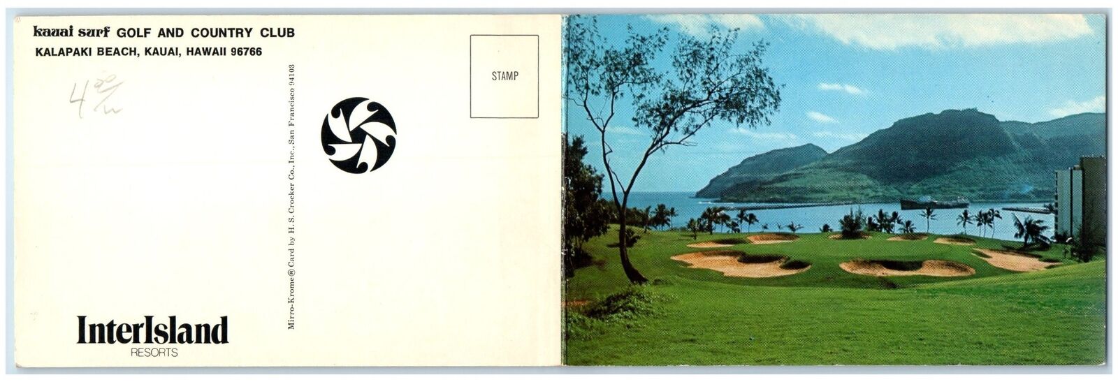 c1960's Kauai Surf Golf And Country Club Golf Etiquette Kauai Hawaii HI Postcard