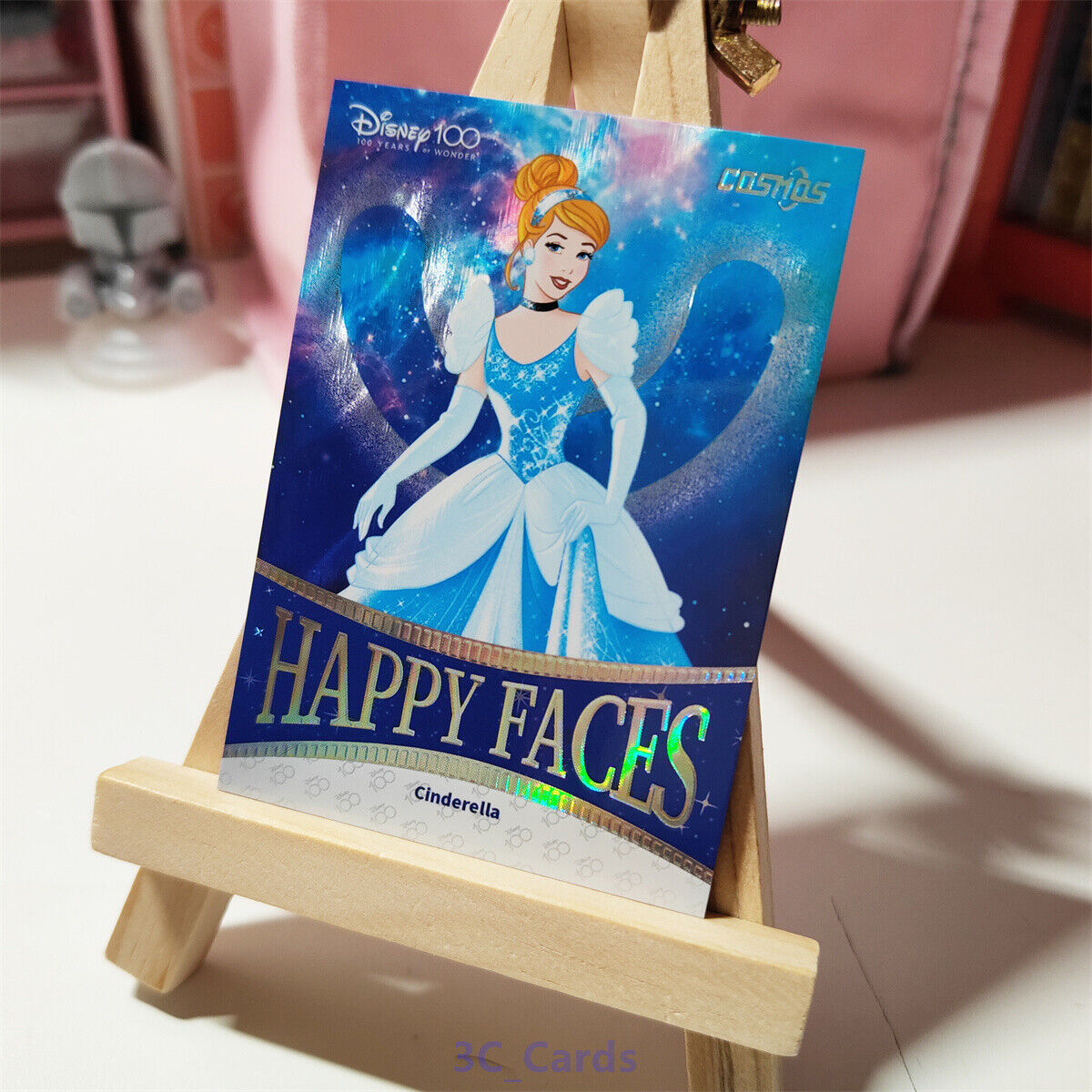 2023 Kakawow Cosmos Disney 100 Happy Face card Cinderella 105/169
