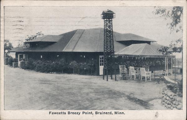 1929 Brainerd,MN Fawcetts Beezy Point Crow Wing County Minnesota Bloom Bros. Co.