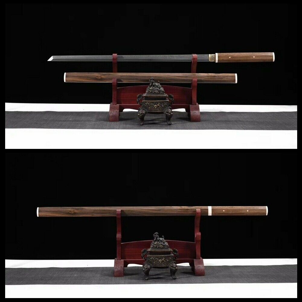 High quality Hand Ninja Sword T10 steel Clay tempered Japanese Samurai Katana