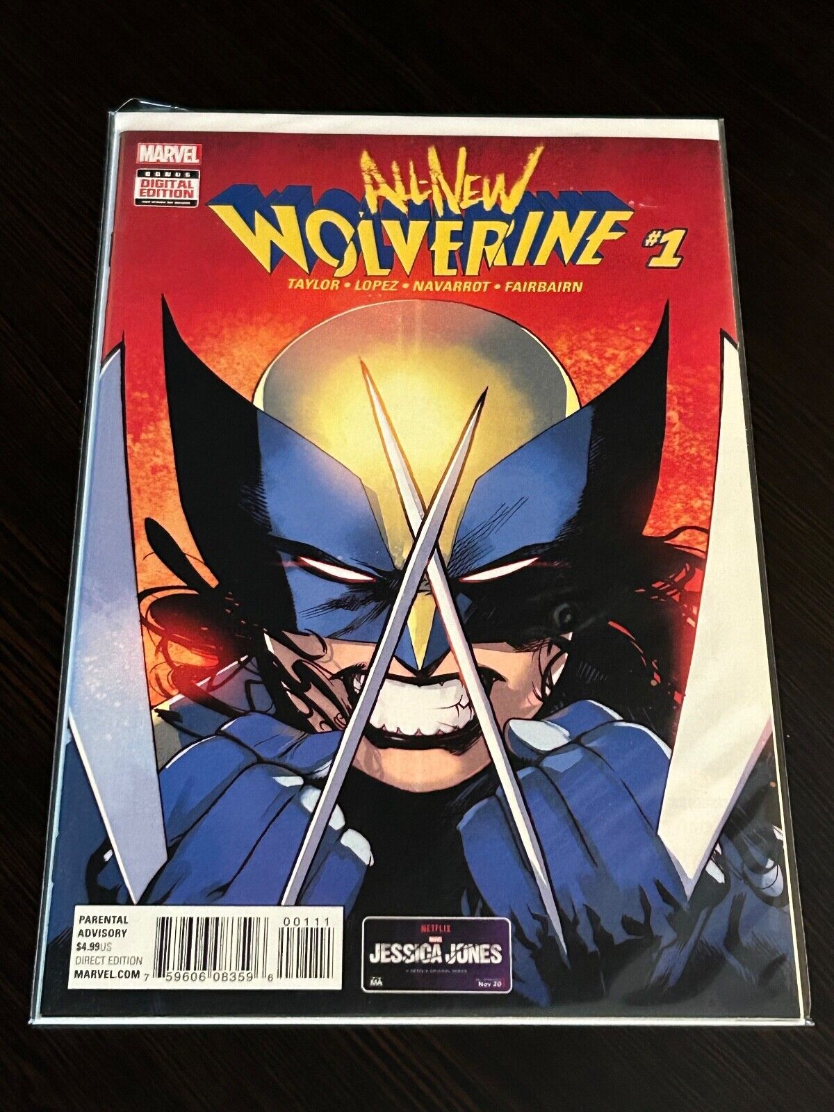 All-New Wolverine #1 (2015) NM/High Grade - 1st X-23/Laura Kinney as
