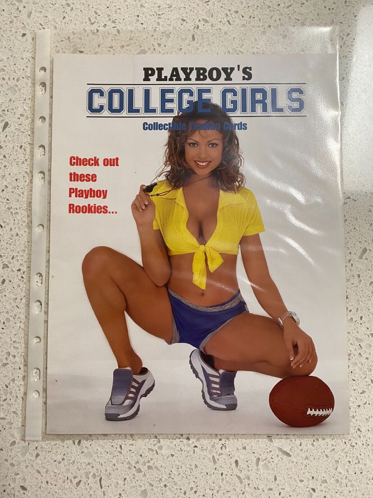 PLAYBOY\'S College Girls Autograph Card ARLENE LOPEZ Auto Signature Playboy