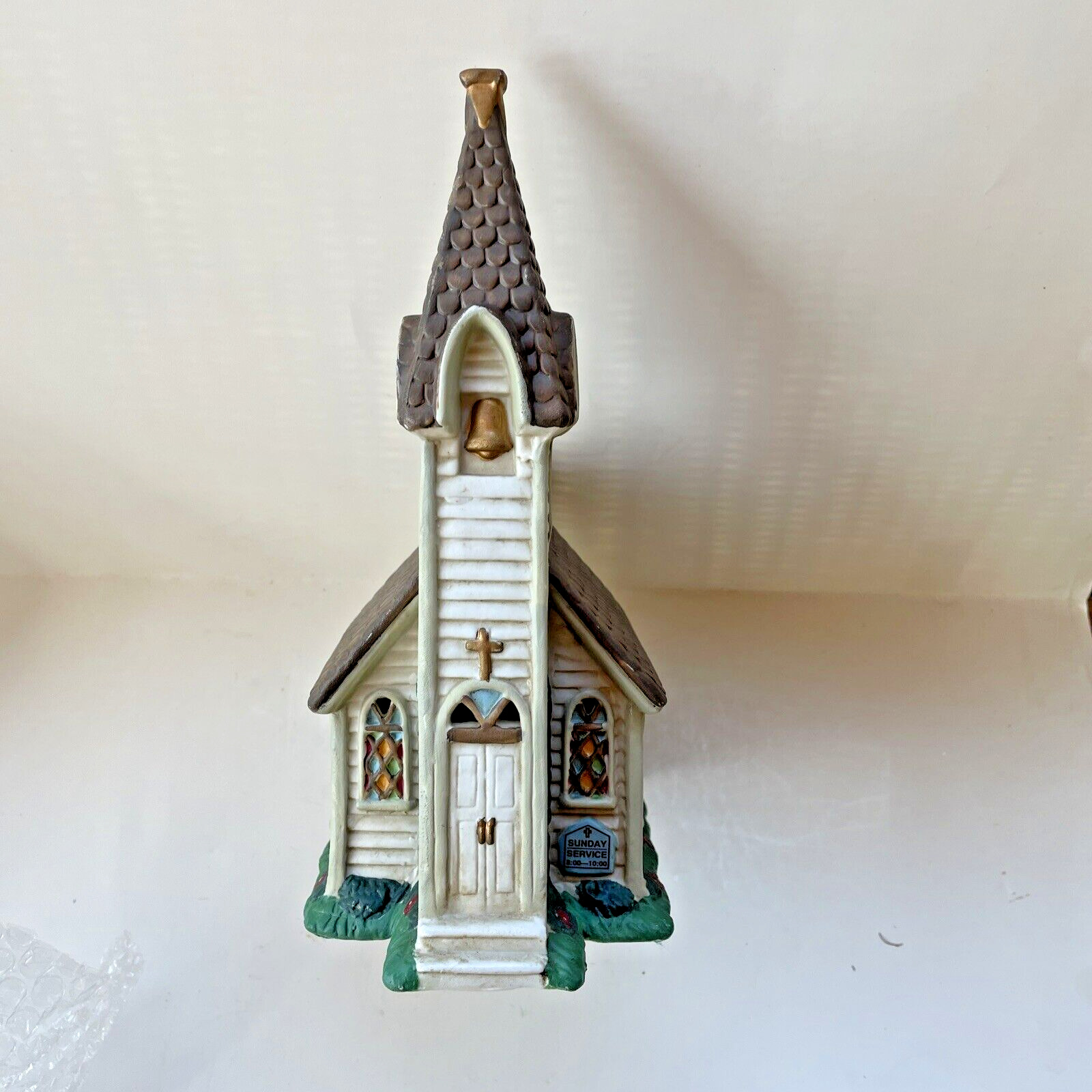 Cannon Valley “Cannon Valley Church” Porcelain Lighted House NIB