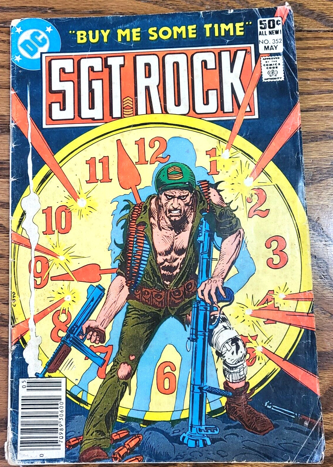Sgt Rock #352 May 1981 DC Comics 