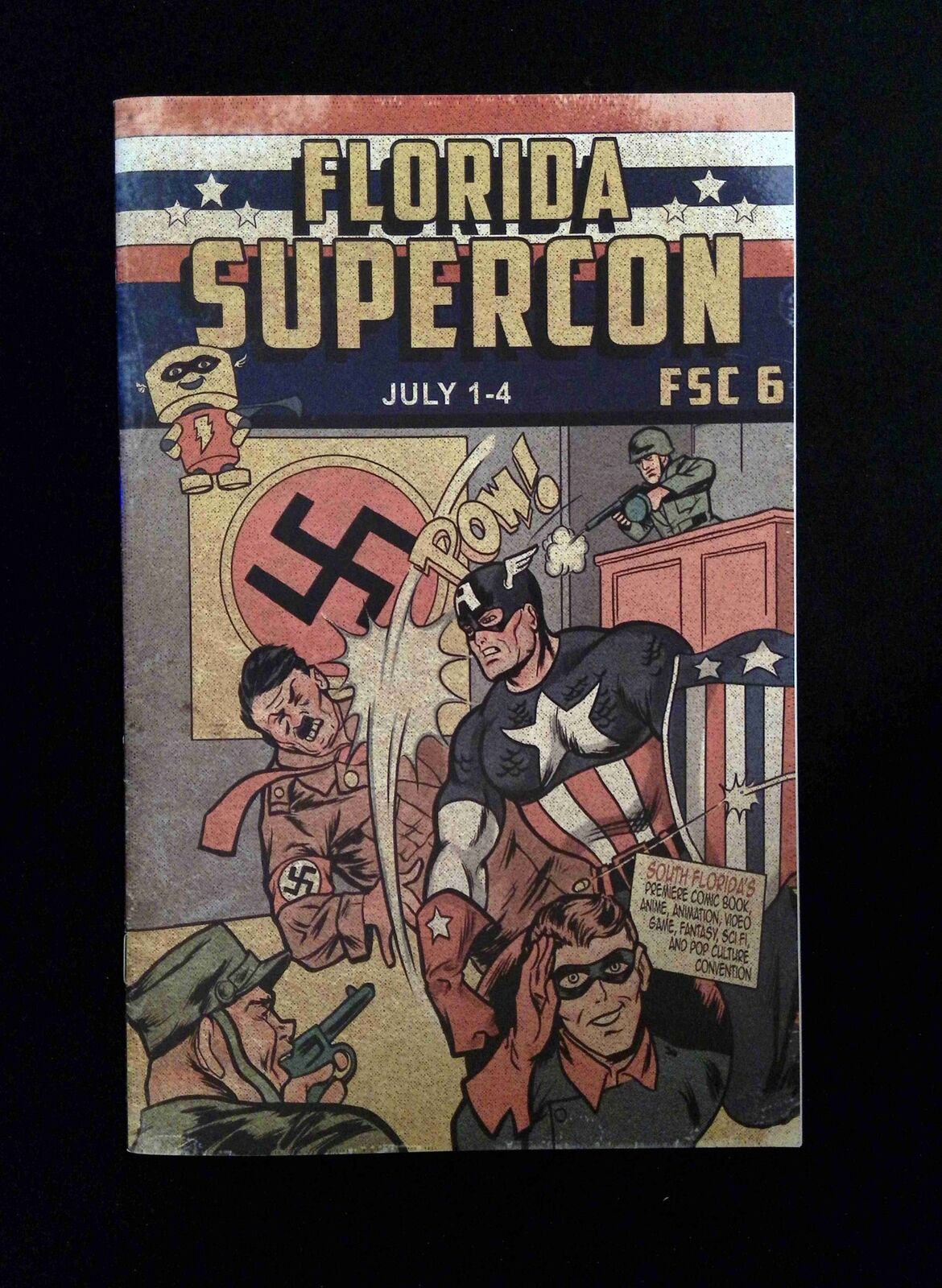 Allen Bellman Supercon Program #1   Comics 2011 VF+