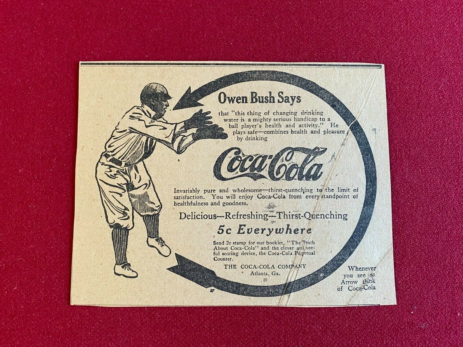 1911, Coca-Cola, Owen Bush \