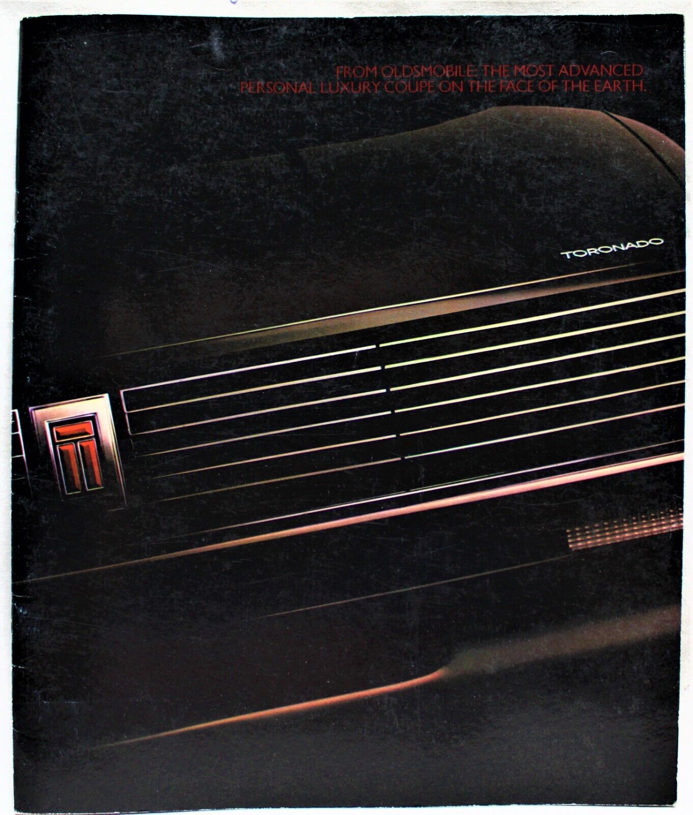 1986 GM OLDSMOBILE TORONADO CAR ADVERTISING SALES BROCHURE GUIDE VINTAGE