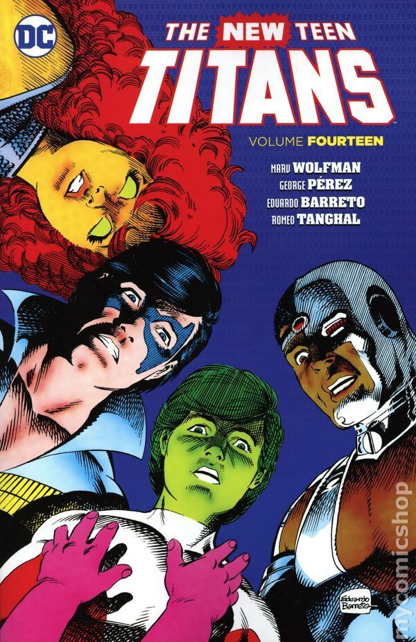 New Teen Titans TPB #14-1ST NM 2022 Stock Image