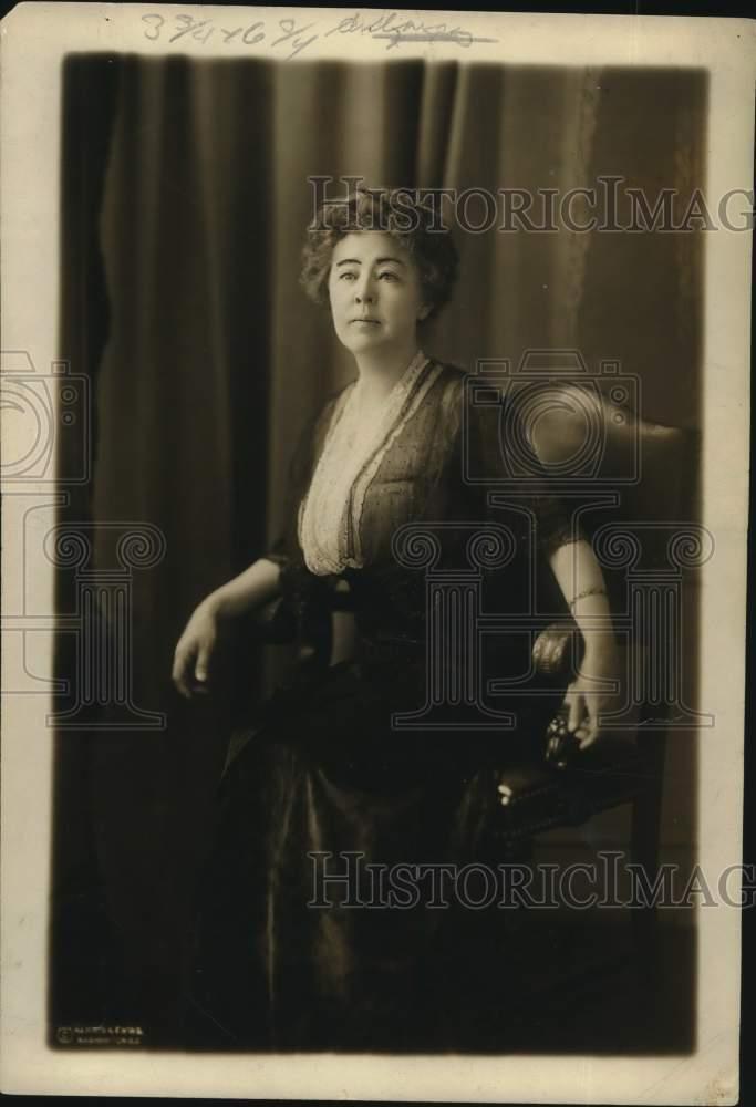 1914 Press Photo United States\' First Lady Mrs. Woodrow Wilson - pix25877