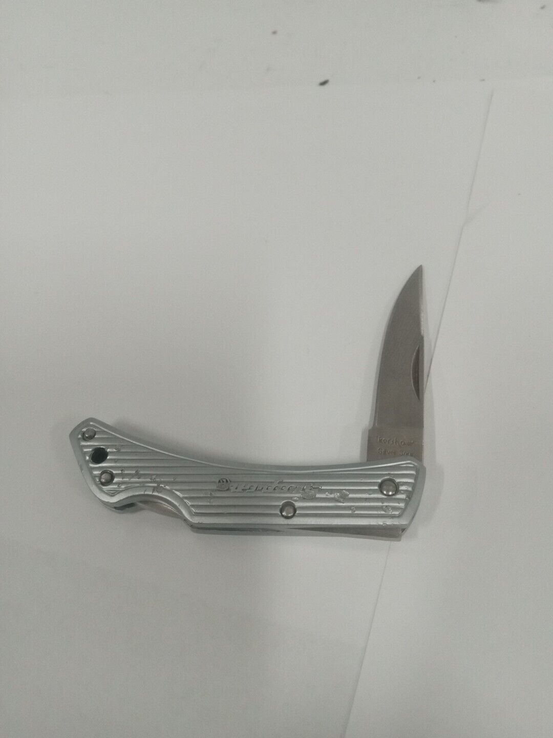 Kershaw Silver Spur 2800 Snap-On Lockback Folding Pocket Knife Japan Used
