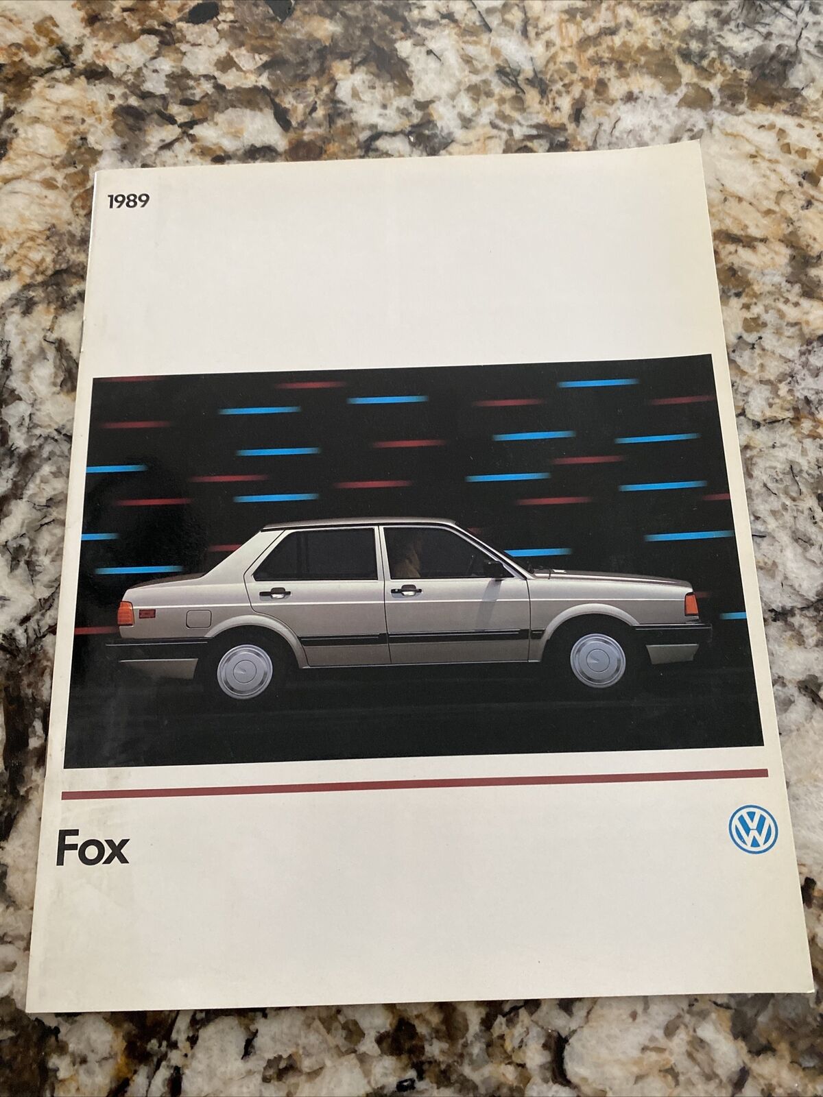 1989 Volkswagen Fox Sales Brochure 