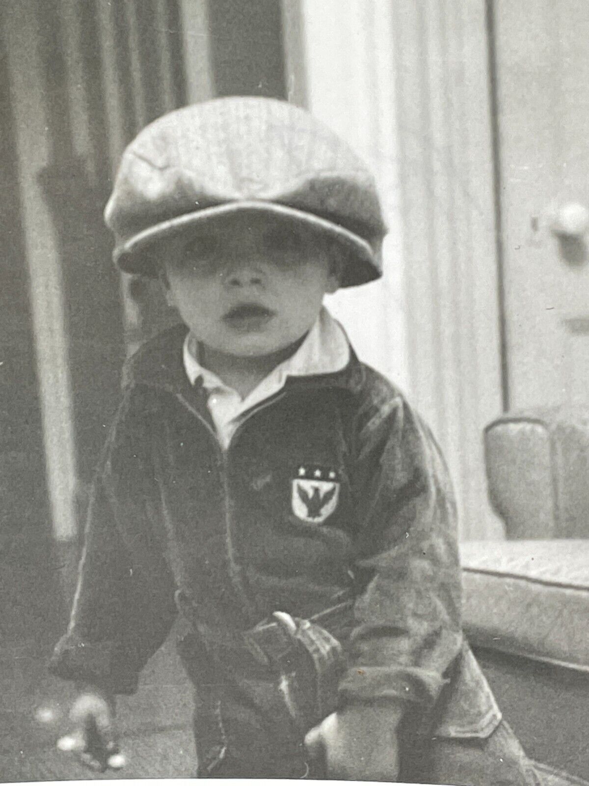 NF Photograph Boy Portrait 1950's