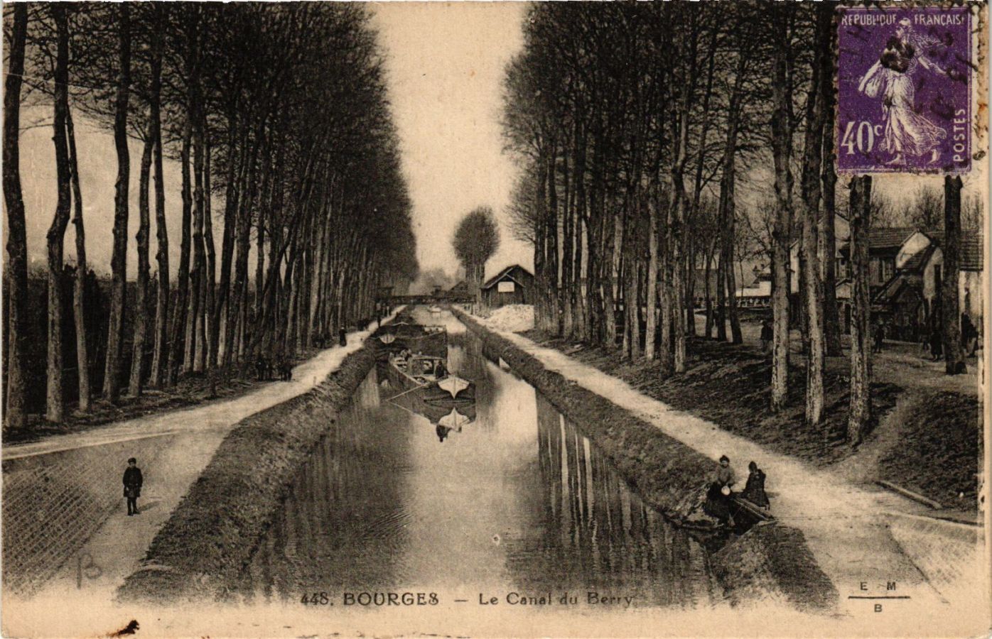 CPA BOURGES - Le Canal du Berry (634429)