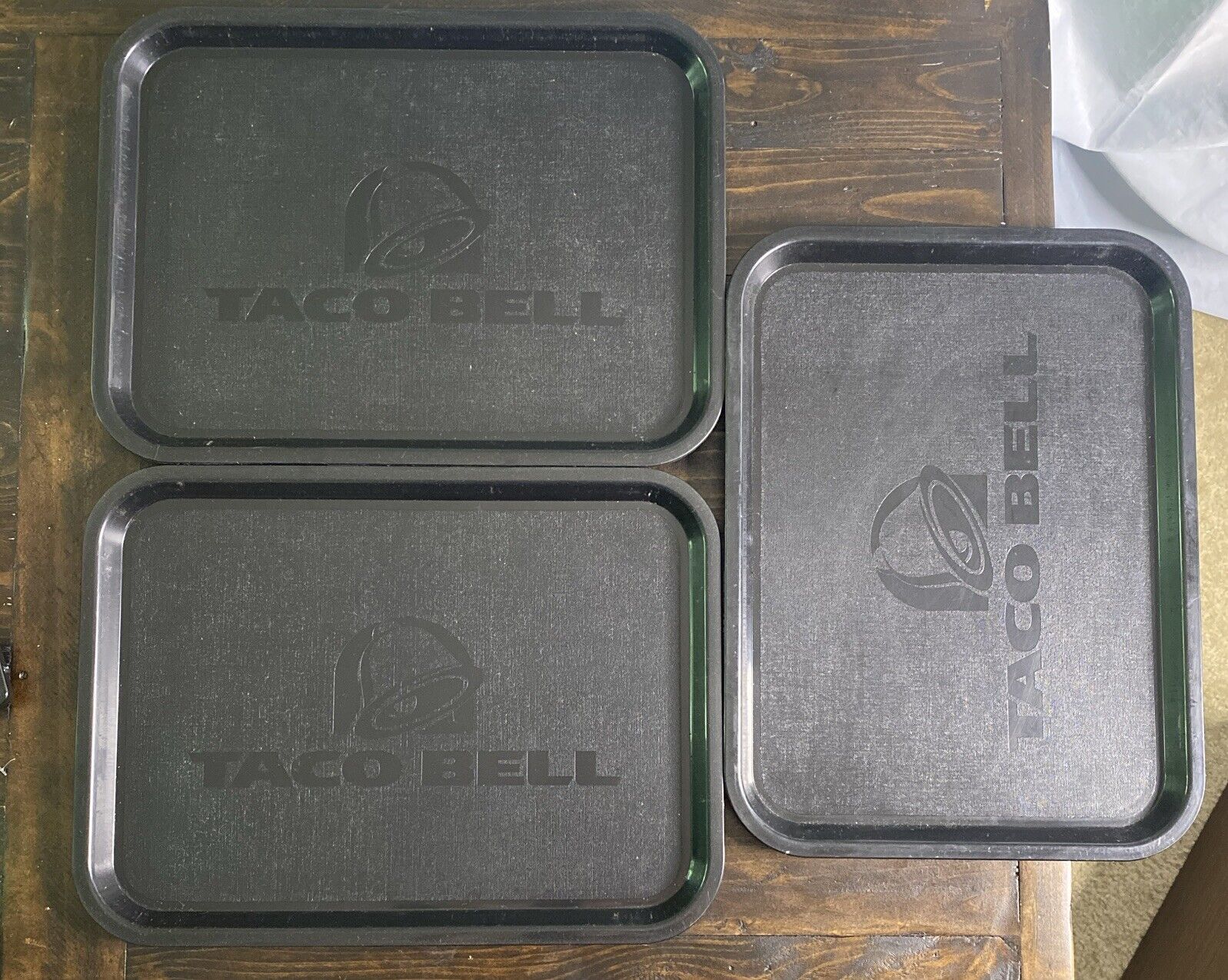Taco Bell Black Serving Tray 16 \