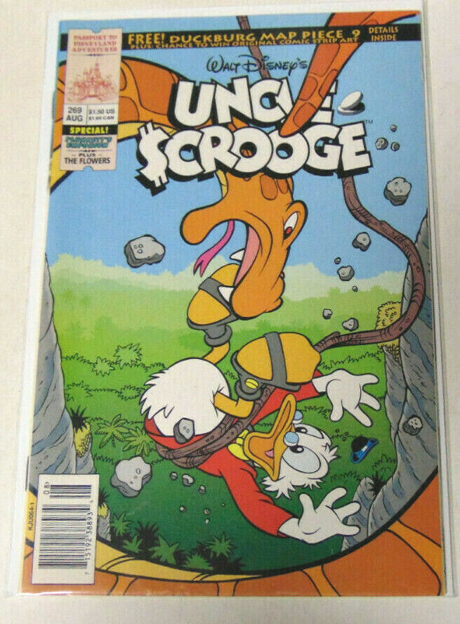 Walt Disney\'s Uncle Scrooge #269 VF+ 1992 Walt Disney Comics Donald Duck