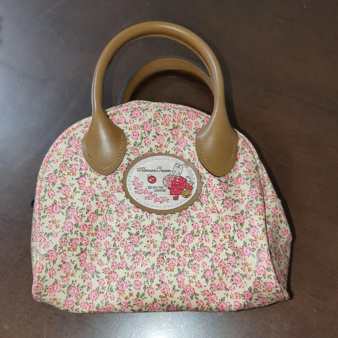 Marron Cream Sanrio At That Time  Bag Leather Material