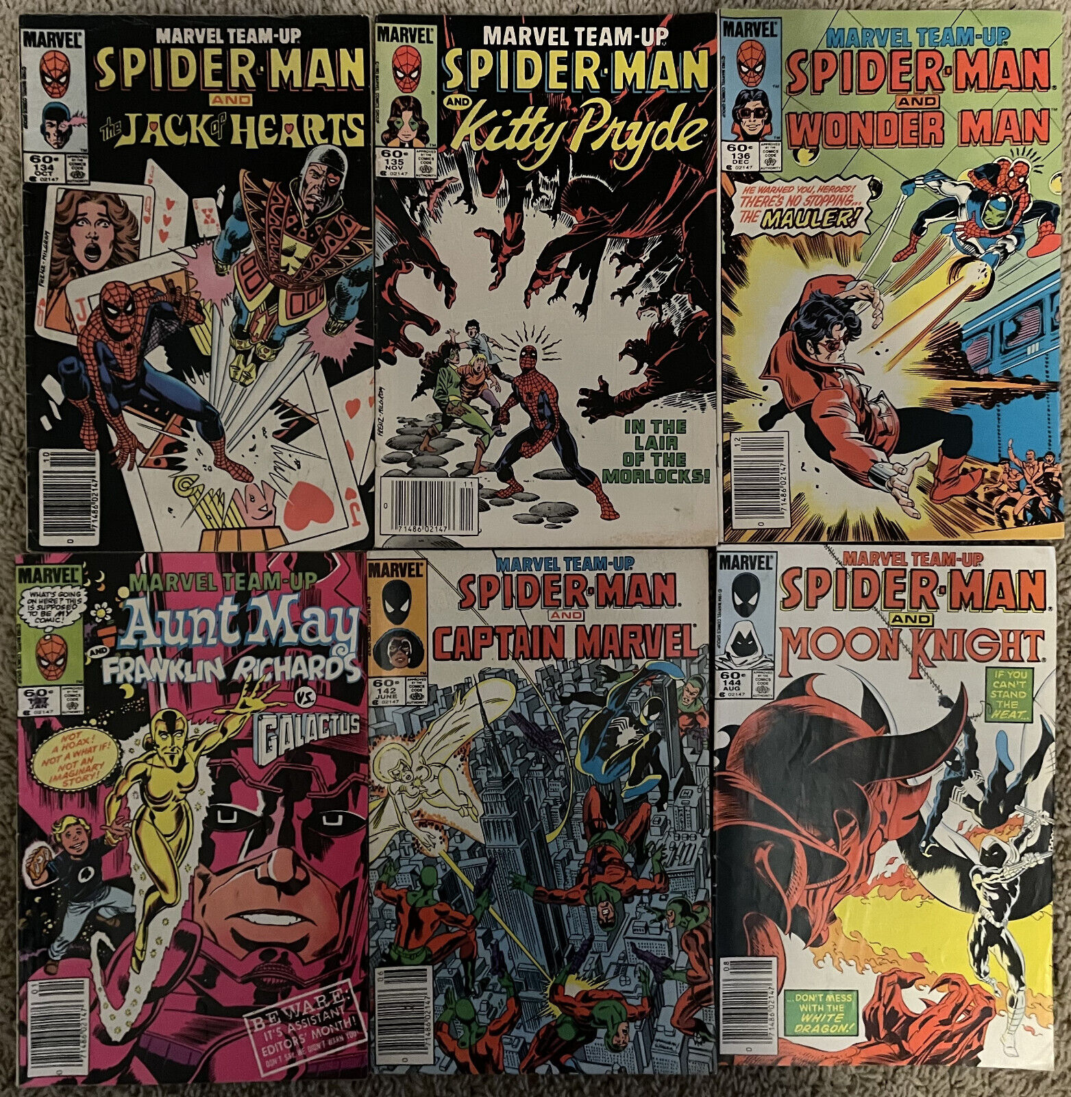 Marvel Team-Up Spider-man Lot #11 Marvel comic  series from the 1970s