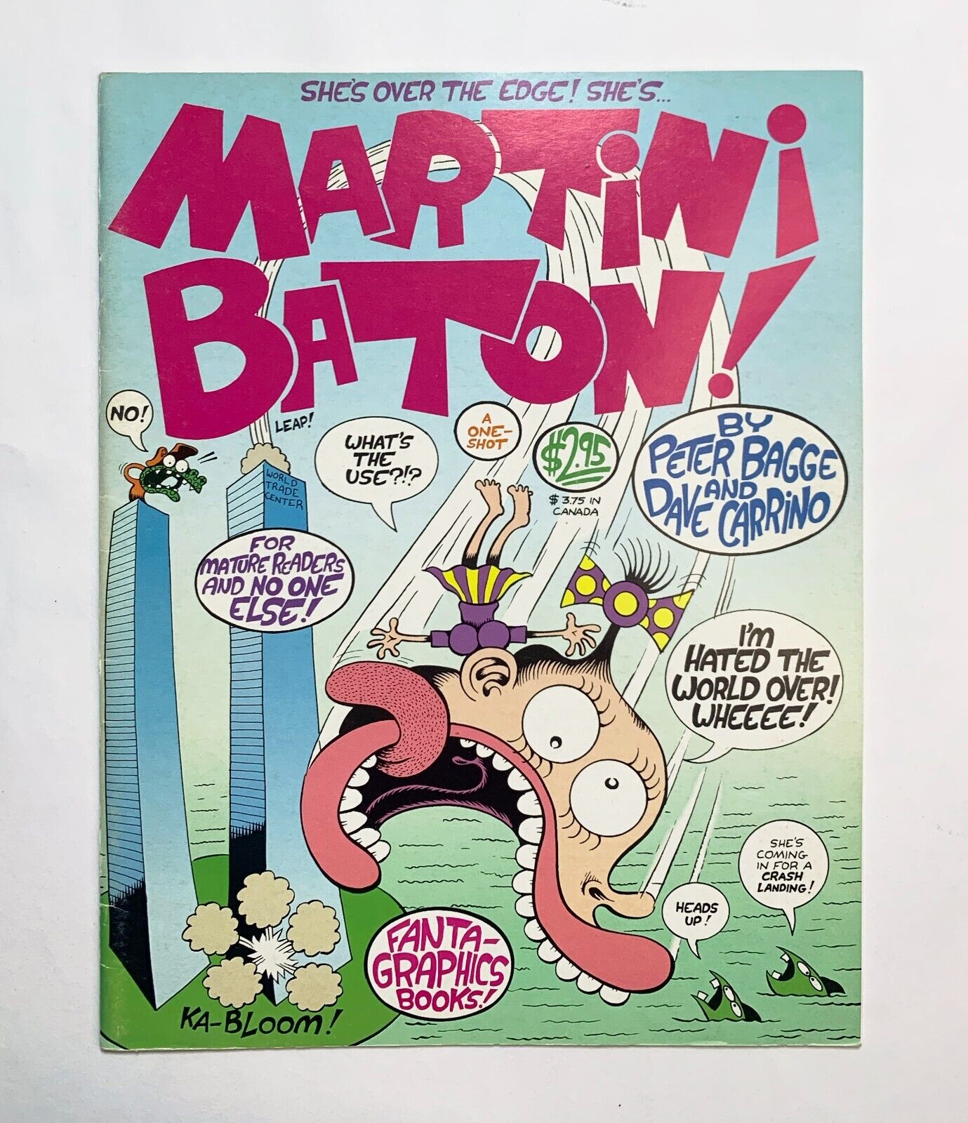 Martini Baton by Peter Bagge & Dave Carrino