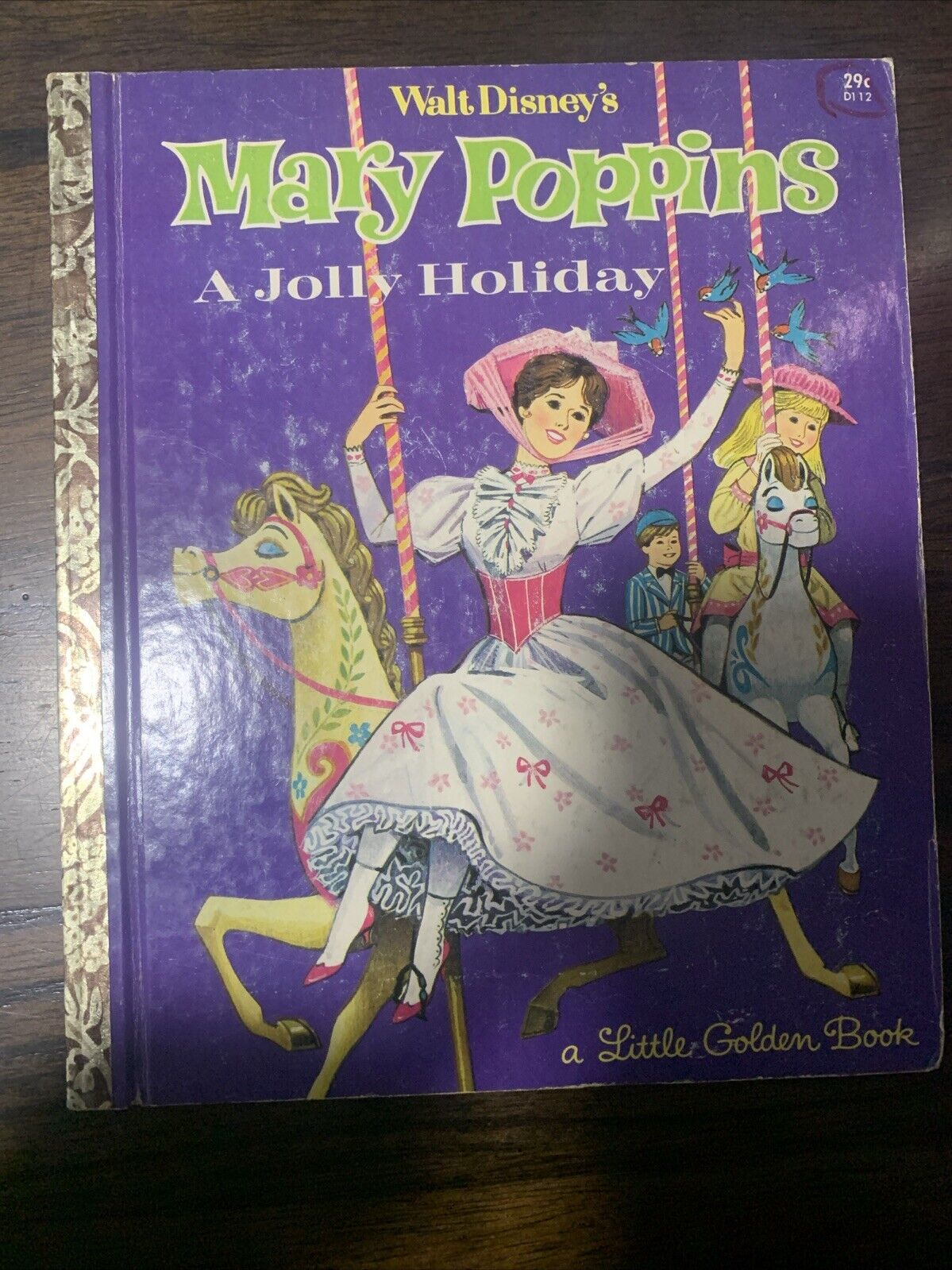 A a little golden book Mary Poppins a Jolly Holiday