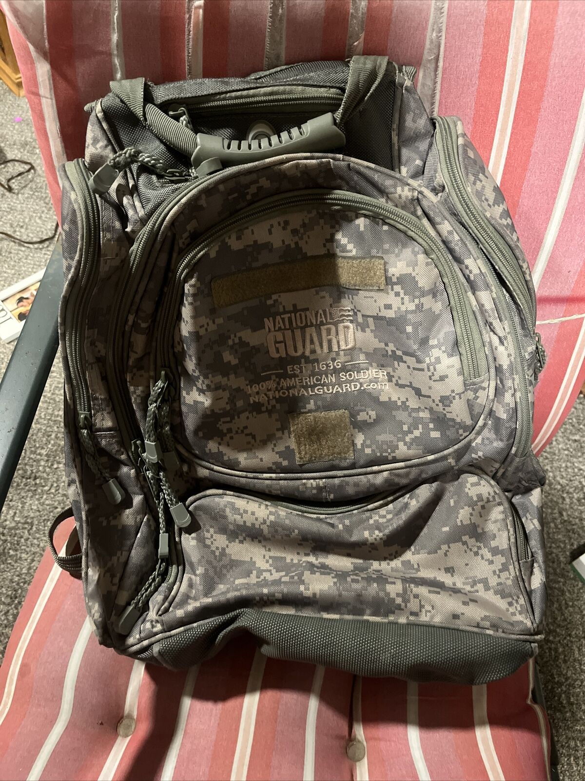 National Guard Book Bag