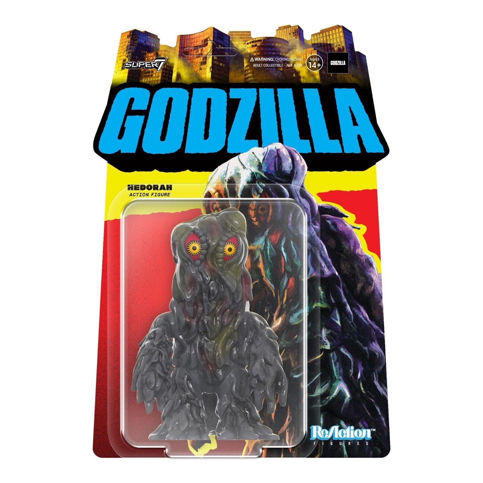 Hedorah Godzilla TOHO Super7 Reaction Action Figure