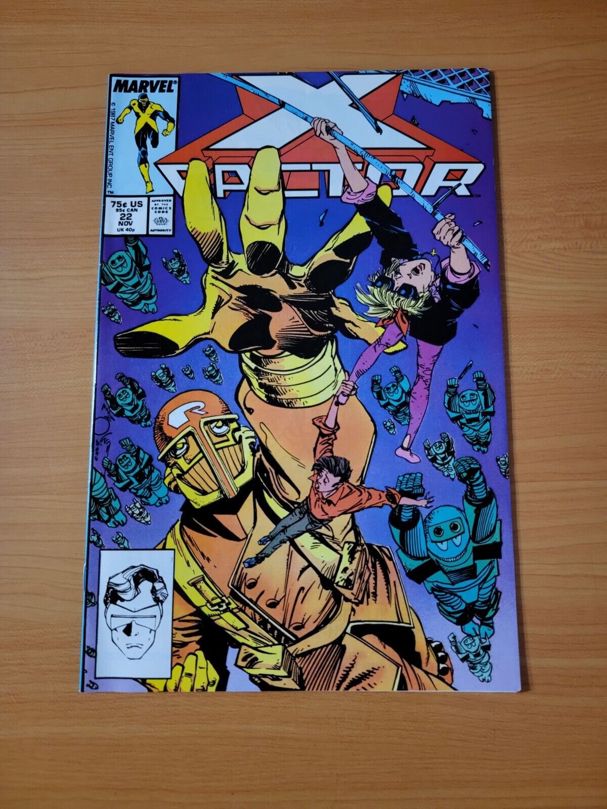 X-Factor #22 Direct Market Edition ~ NEAR MINT NM ~ 1987 Marvel Comics