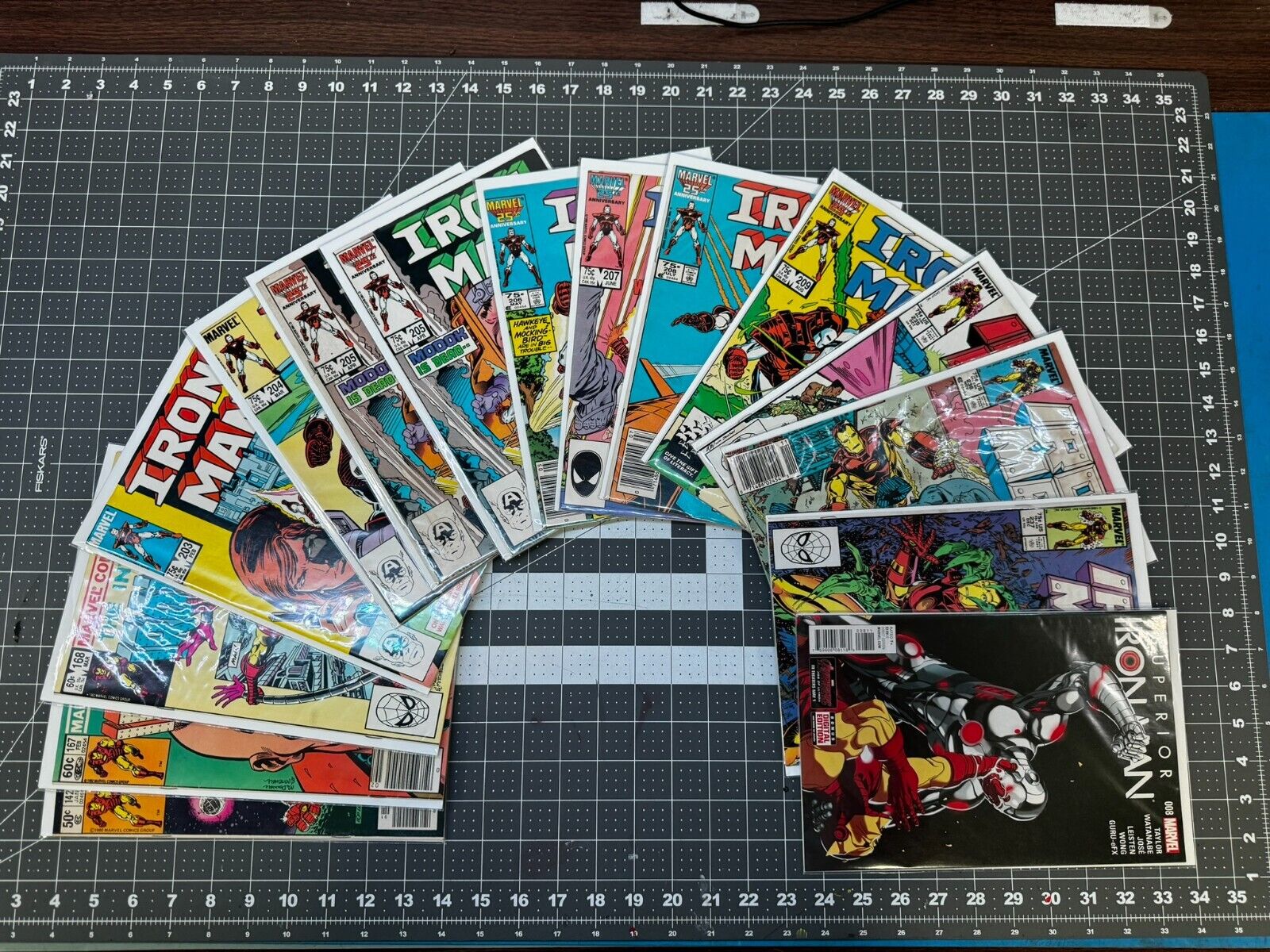 Iron Man Marvel Comic Book Lot Of 15