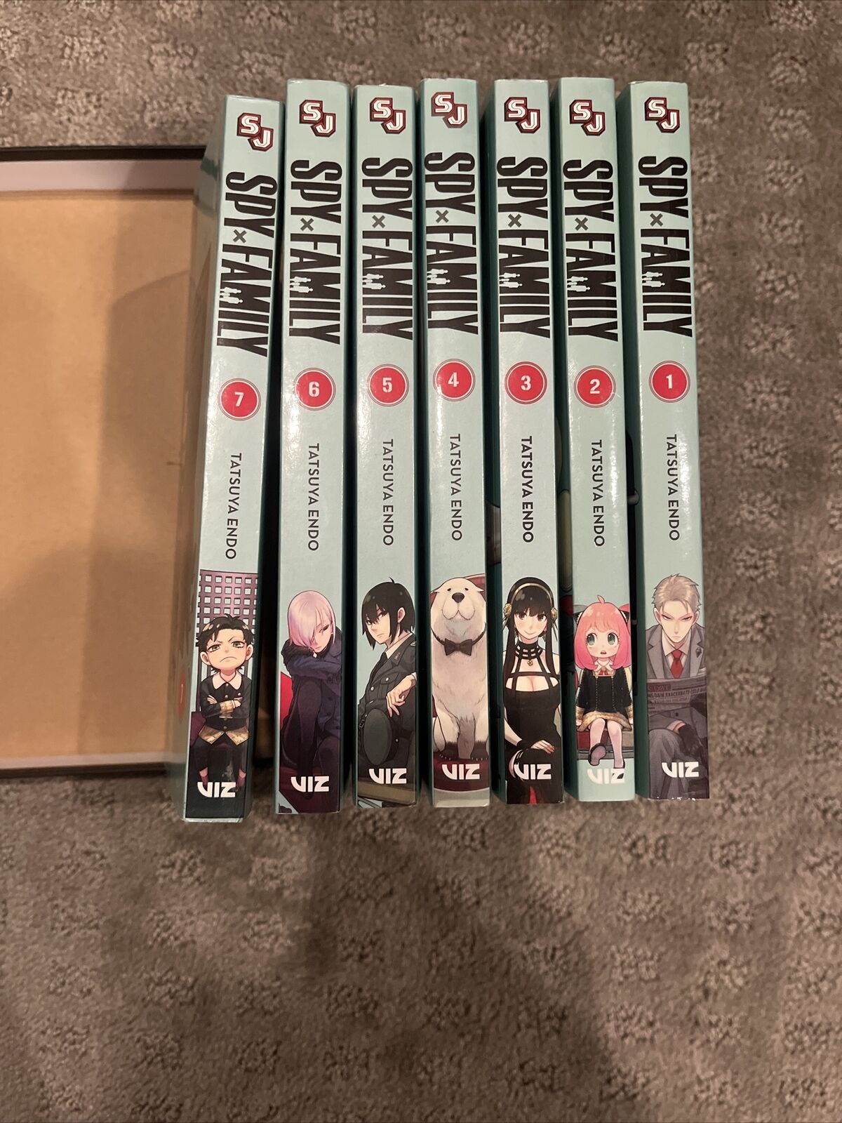 SPY X FAMILY Manga Lot volumes 1-7 English (Viz)