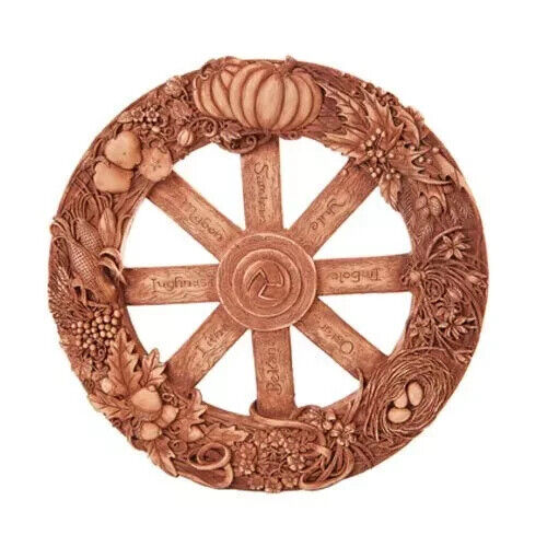 Pagan Wheel Of The Year Wall Plaque