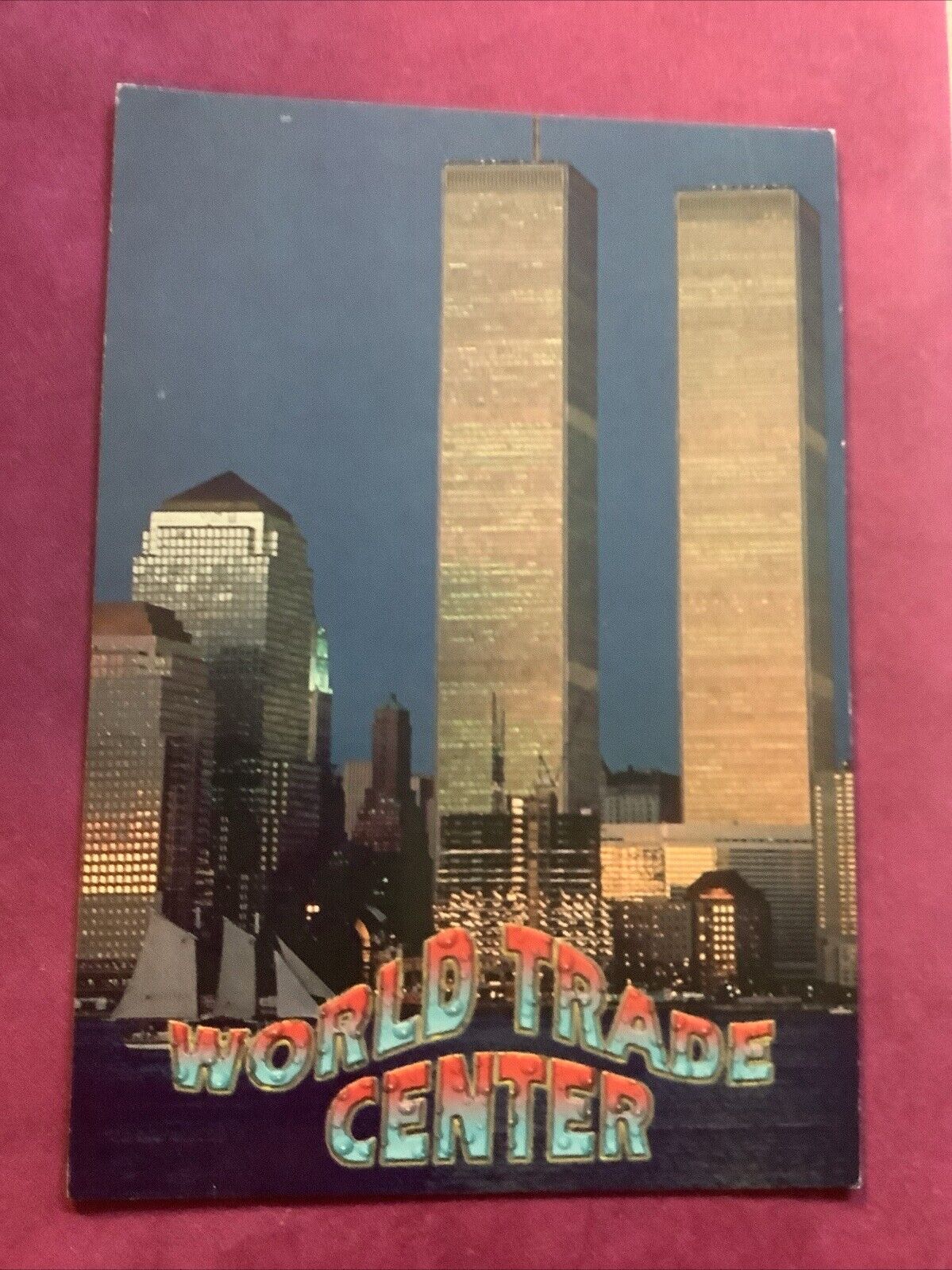 World Trade Center , Twin Towers, New York City - Postcard